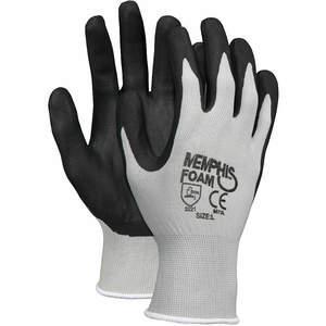 MEMPHIS GLOVE 9673XL Beschichtete Handschuhe XL Grau/Schwarz Nitril Pr | AC6UMZ 36H994
