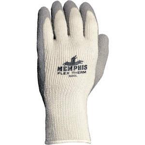 MEMPHIS GLOVE 9690S Cold Protection Gloves S Gray Latex Pr | AF6TZE 20JF03