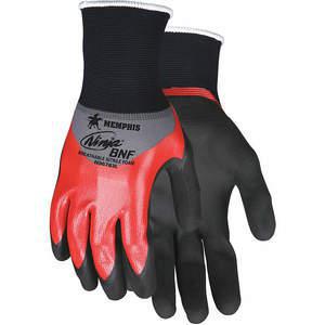 MEMPHIS GLOVE N96783S Beschichtete Handschuhe Schaumstoff-Nitril 9-3/8 S PR | AH6EXH 35YR74