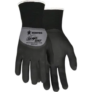 MEMPHIS GLOVE N96793XL Coated Gloves Grey/black Xl Pr | AD3UBA 40P603