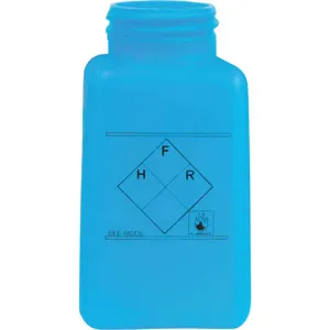 MENDA 35239 Graduated ESD Bottle 6 oz. HDPE Blue | AH3HBY 32EZ04