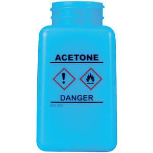 MENDA 35731 Flasche mit abgestuftem Aceton, 6 oz. HDPE Blau | AH3HCE 32EZ10