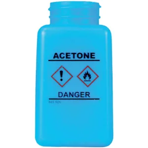 MENDA 35731 Graduated Acetone Bottle 6 oz. HDPE Blue | AH3HCE 32EZ10