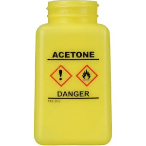 MENDA 35733 Graduated Acetone Bottle 6 oz. Yellow | AH3HCG 32EZ12