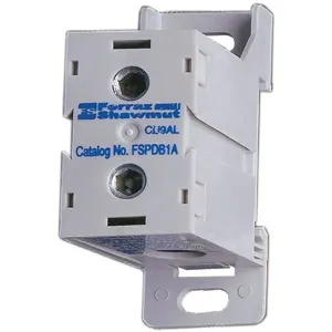 MERSEN FERRAZ FSPDB1A Power Distribution Block, 600V, 175A, 1 Pole, Aluminium | AE4KAY 5LCP6