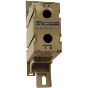 MERSEN FERRAZ FSPDB4A Power Distribution Block, 600V, 335A, 1 Pole, Aluminium | AE4KBB 5LCP9