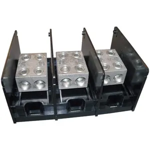 MERSEN FERRAZ MPDB69123 Distribution Block, Standard, 600V, 620A, 1 Pole | AF8ECV 25CC40