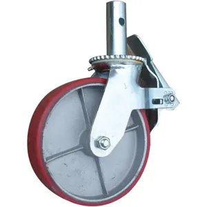 METALTECH M-MBC8HD Scaffold Caster 4 Inch Length Steel 1000 lb. | AH8DEB 38HT71