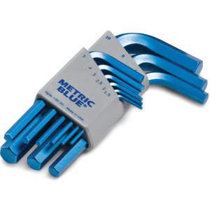 METRIC BLUE UST195587 Hex Key Set 1.5 - 10mm L-shaped Short | AA8PJW 19G968