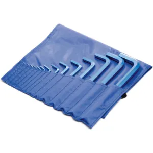 METRIC BLUE UST260075 Hex Key Set 0.900 - 19mm L-shaped Long | AA8PKA 19G972