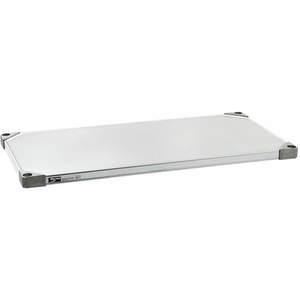 METRO 2424FG Solid Shelf 24x24 inch Galvanised - Pack of 4 | AB6NNP 21Z584