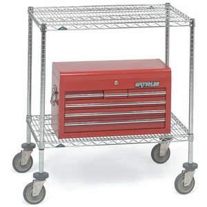 METRO 65119-IP Wire Cart 24 Inch Width 36 Inch Length Wire | AC9RKV 3JHN7
