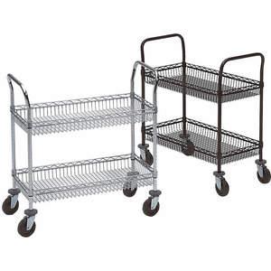 METRO 66169-SPECIALLSS Basket Cart 2shelf 39 x 36 x 18 Black | AF4DKZ 8RNT2