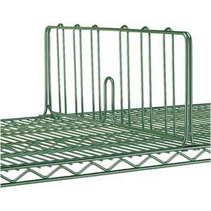 METRO DD24K3 Shelf Divider 24 Inch Width Green - Pack Of 6 | AE4EJU 5JNW8