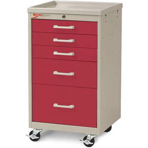 METRO MBC3110TL-RE Compact Cart Steel/polymer Taupe/red | AC8PDA 3CWJ1