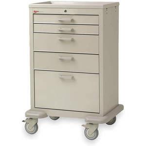 METRO MBX2201TL-LT Medical Cart, Steel, 5 Shelves, 45 Height, 24-1/4 Width, 30 Depth | AC8PCU 3CWH4