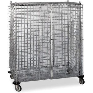 METRO 2448NC-1PK Wire Scrty Cart Shelf Carbon Steel 800 Lb.shlf Cap | AF6ARZ 9UDJ1