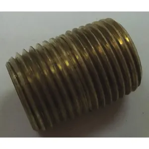 MI-T-M 23-0019 Brass Nipple 1/2 Inch Close | AH2DAX 25GT74