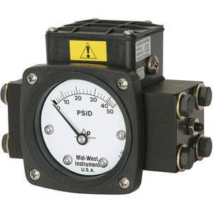 MIDWEST INSTRUMENTS 140-AA-00-O(AA)-50P Nema 4x Dp Switch 3000 Psi 0 To 50 Psid | AB6QHE 22A580