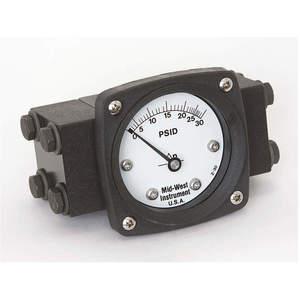MIDWEST INSTRUMENTS 140-AA-00-OO-30P Differential Pressure Gauge 0 To 30 Psid | AC9JJB 3GVE2