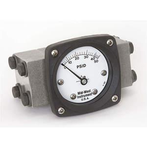 MIDWEST INSTRUMENTS 140-SA-00-OO-50P Differential Pressure Gauge 0 To 50 Psid | AC9JJT 3GVF8