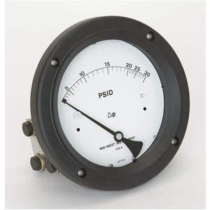 MIDWEST INSTRUMENTS 140-SC-00-OO-30P Differential Pressure Gauge 0 To 30 Psid | AC9JKX 3GVJ8