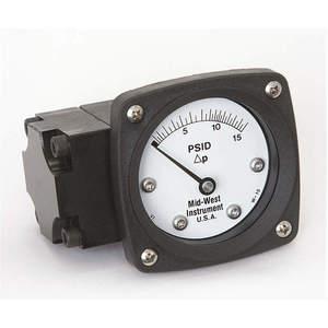 MIDWEST INSTRUMENTS 142-AA-00-OO-15P Differential Pressure Gauge 0 To 15 Psid | AC9JHY 3GVD8