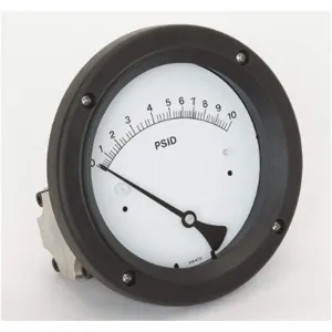 MIDWEST INSTRUMENTS 142-AC-00-OO-10P Differential Pressure Gauge 0 To 10 Psid | AC9JKC 3GVG8