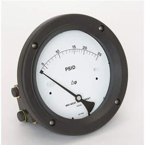 MIDWEST INSTRUMENTS 142-SC-00-OO-25P Differential Pressure Gauge 0 To 25 Psid | AC9JKW 3GVJ7