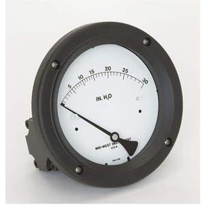 MIDWEST INSTRUMENTS 142-SC-00-OO-30H Differential Pressure Gauge 0 - 30 Inch Wc | AC9JKM 3GVH8
