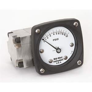MIDWEST INSTRUMENTS 142-SA-00-OO-10P Differential Pressure Gauge 0 To 10 Psid | AC9JJM 3GVF3