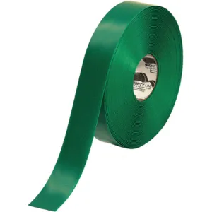 MIGHTY LINE 2RG Industrial Floor Tape, 2 Width, Green, 100 ft Long | AG9HUR 20PF92