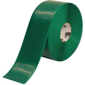 MIGHTY LINE 4RG Industrial Floor Tape, 4 Width, Green, 100 ft Long | AG9HUT 20PF93