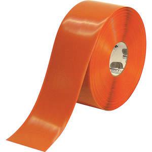 MIGHTY LINE 4RO Industrial Floor Tape, 4 Width, Orange, 100 ft Long | AG9HUK 20PF86