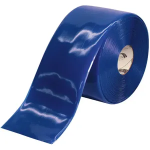 MIGHTY LINE 6RB Industrial Floor Tape, 6 Width, Blue, 100 ft Long | AG9HUV 20PF95