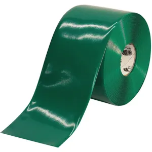 MIGHTY LINE 6RG Industrial Floor Tape, 6 Width, Green, 100 ft Long | AG9HUU 20PF94