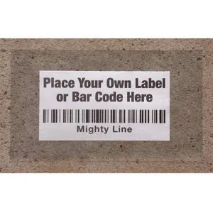 MIGHTY LINE LABELPROT Clear Protective Overlay 6 Inch x 10 Inch Pk 100 | AF8BCN 24PT77