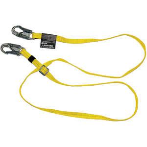 MILLER BY HONEYWELL 210WLS-Z7/6FTYL Adjustable Positioning Lanyard 6 Feet with Snap | AH7LRR 36WA28