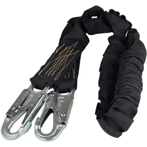 MILLER BY HONEYWELL 216MK-Z7/6FTBK Shock-Absorbing Lanyard 1 Leg Kevlar(R) | AG9FEP 19Z769