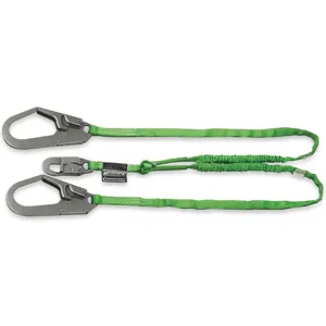 MILLER BY HONEYWELL 231TWRS-Z7/6FTGN Lanyard 2 Leg Polyester Green | AB4EBM 1XET1