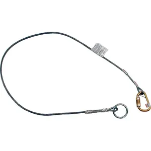 MILLER BY HONEYWELL 8187V/6FTV Positioning Lanyard 6 Feet 400 Lb. Steel | AD2EFP 3NPN9