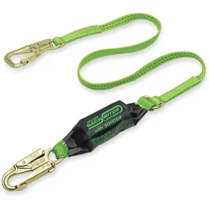 MILLER BY HONEYWELL 913B/6FTGN Tie-back Lanyard 1 Leg Polyester Green | AE2MGQ 4YF79