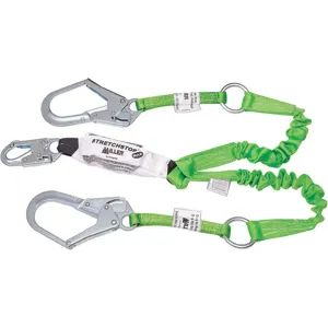 MILLER BY HONEYWELL 980RSS-RR-Z7/6FTGN Lanyard 2 Leg Polyester Green | AE6FXV 5RRF4