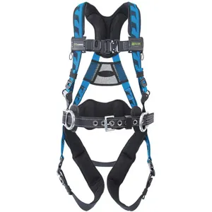 MILLER BY HONEYWELL ACA-QC-BDP2/3XLBL Full Body Harness 2xl/3xl 400 Lb Blue | AG7AXF 49Y422