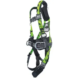 MILLER BY HONEYWELL ACA-QC-BDP/UGN Full Body Harness Universal 400 Lb Green | AF8YNA 29JY43