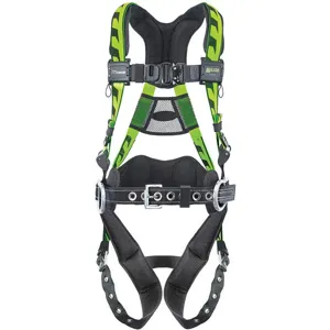 MILLER BY HONEYWELL ACA-TB-BDP2/3XLGN Full Body Harness 2xl/3xl 400 Lb Green | AG7AXU 49Y434