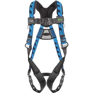 MILLER BY HONEYWELL ACA-TB/UBL Full Body Harness Universal 400 Lb Blue | AG7AYG 49Y446