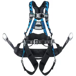 MILLER BY HONEYWELL ACT-QC23XB Full Body Harness Xl 400 Lb Polyester | AG2PTK 31XM08