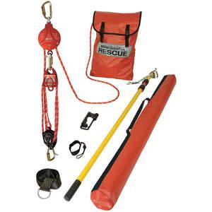 MILLER BY HONEYWELL QP/50FT Rescue System With Back Up Breaking System Cable 50 Feet | AC7WPX 38Y414