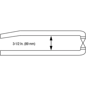 MILLER ELECTRIC 040197 Air Cooled Tongs | AB4MMP 1Z400